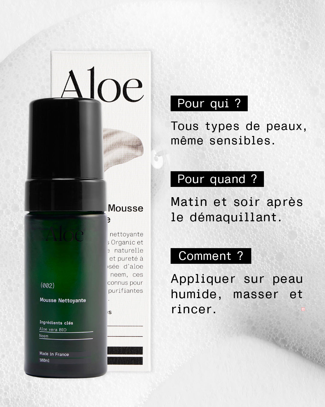 Mousse Nettoyante