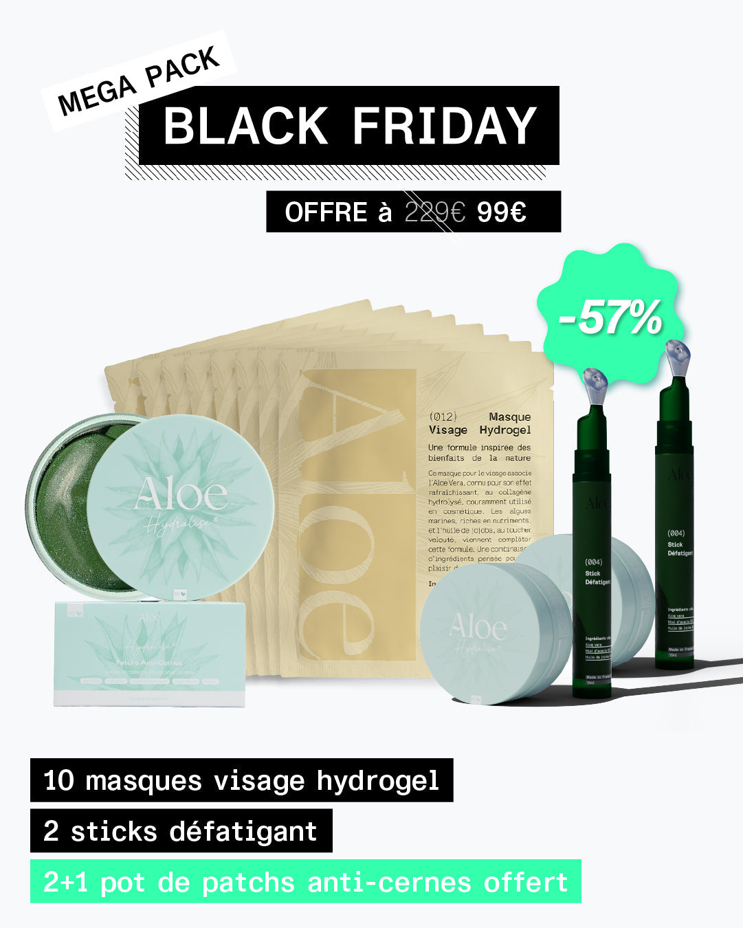 Pack Exclusif The Bradery X Aloe Paris