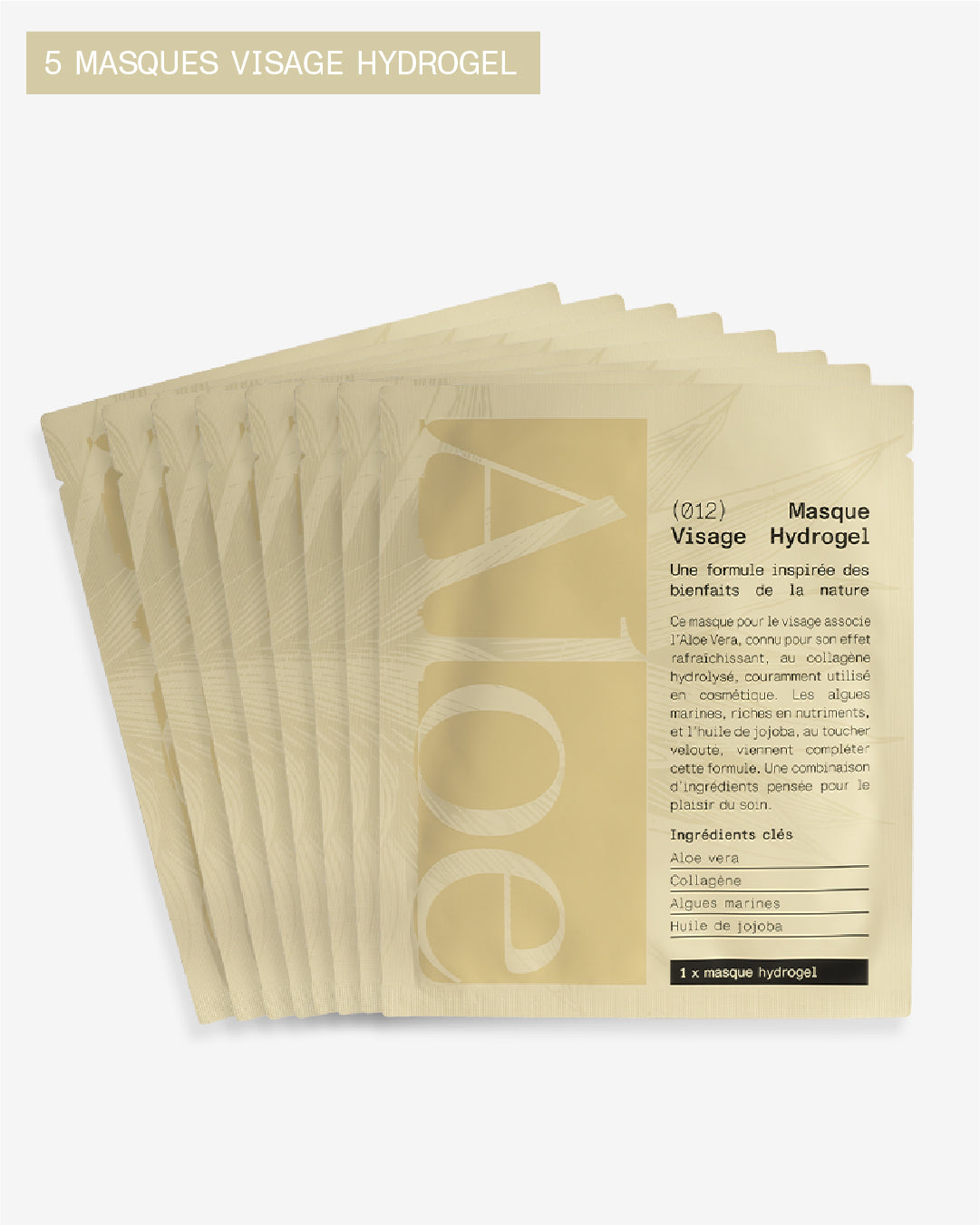 Masque Visage Hydrogel